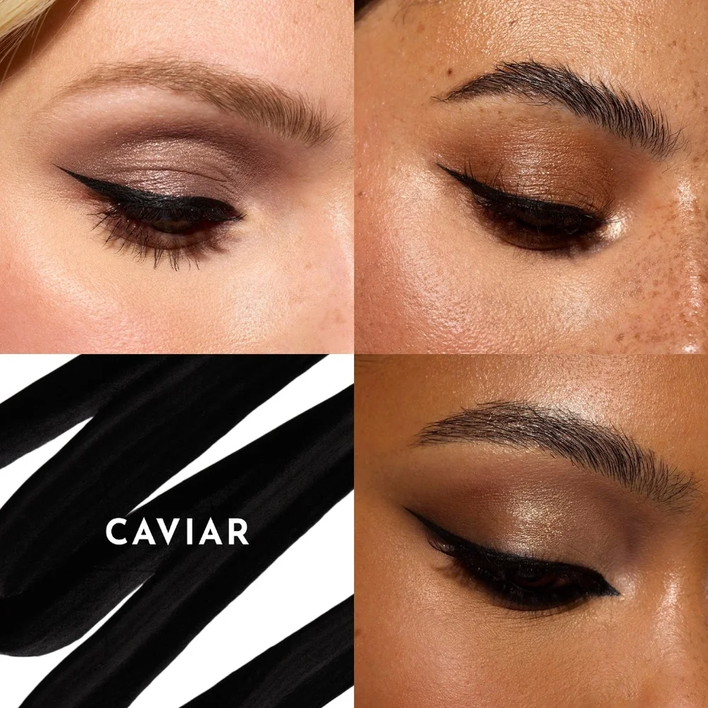 LAWLESS Ultra Black Caviar Liquid Eyeliner With Precision Brush Tip